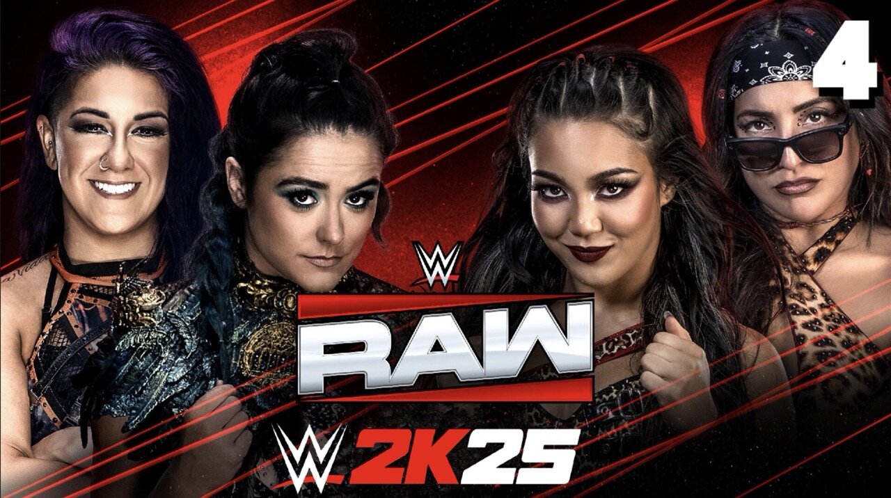 WWE 2K25 Raw October 13th 2025 - Match 4: This is getting interesting!