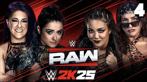 WWE 2K25 Raw October 13th 2025 - Match 4: This is getting interesting!