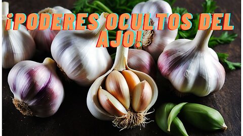 ¡Propiedades Ocultas del Ajo! Más que Sabor, ¡Salud!