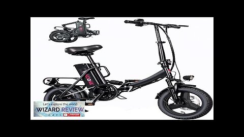 S14/S16 Electric Bike for Adults Max 19/22 MPH Speed & 28/50 Miles Review