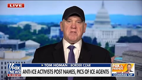 'CROSSED A LINE': Homan sends fiery message to anti-ICE activists