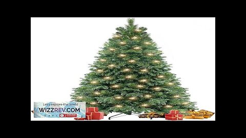 6ft Artificial Christmas Tree with Lights Pre-Lit Pine Tree Indoor Christmas Decorations Review