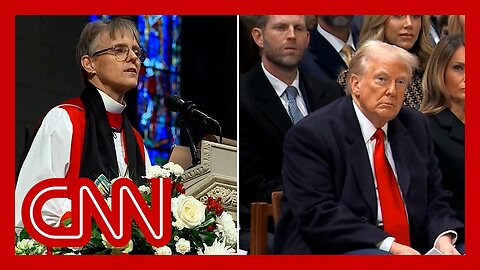 Trump criticizes church service after bishop makes plea for immigrants