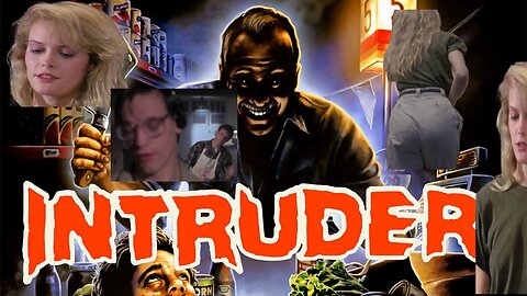 #review, #intruder, 1989, #slasher , #gore , #comedy 