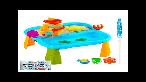 VEVOR Sand Water Table for Toddlers Kids Sensory Table with 11PCS Accessories Review