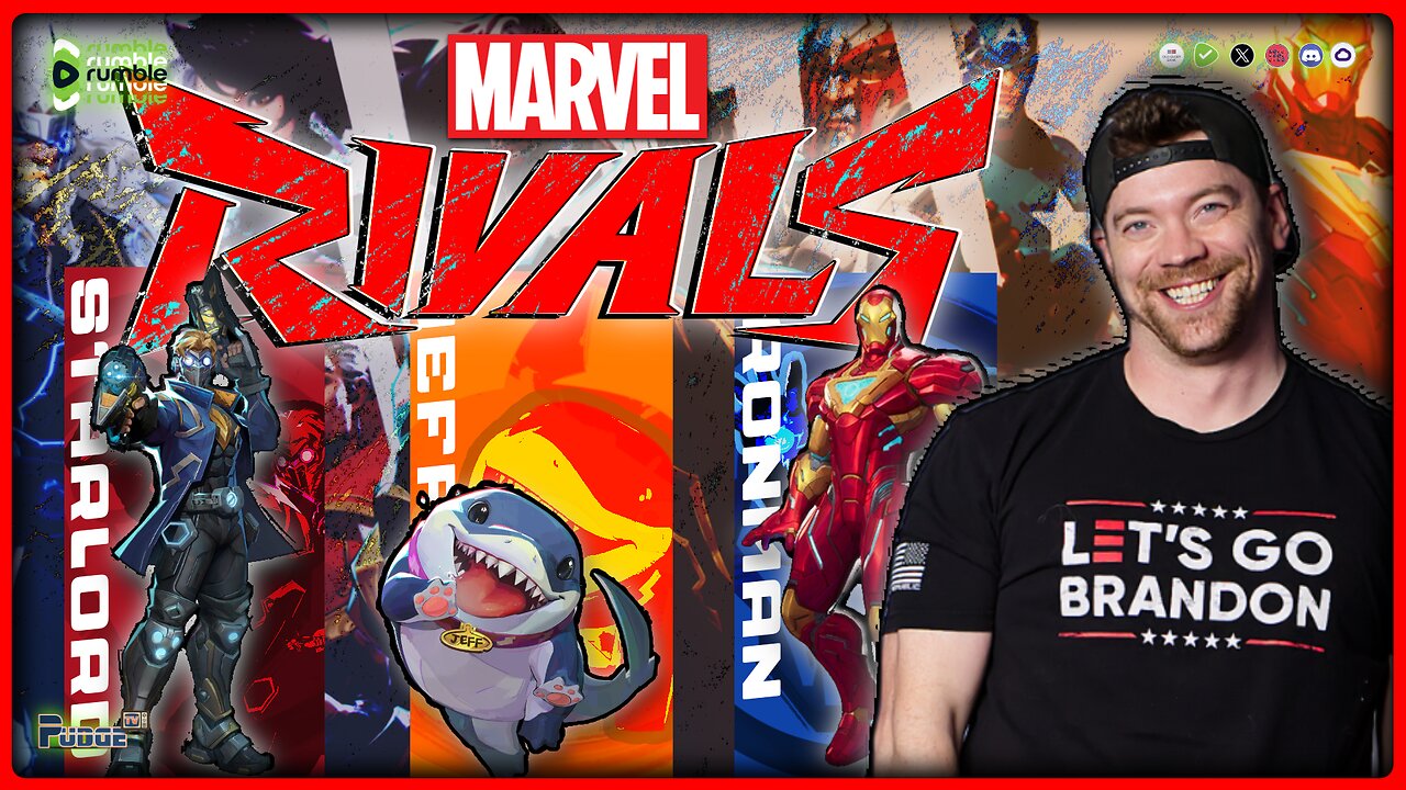 🔴 Gaming on Rumble - Marvel Rivals | Iron Man's Armory: Equipping Groot and Jeff for Battle