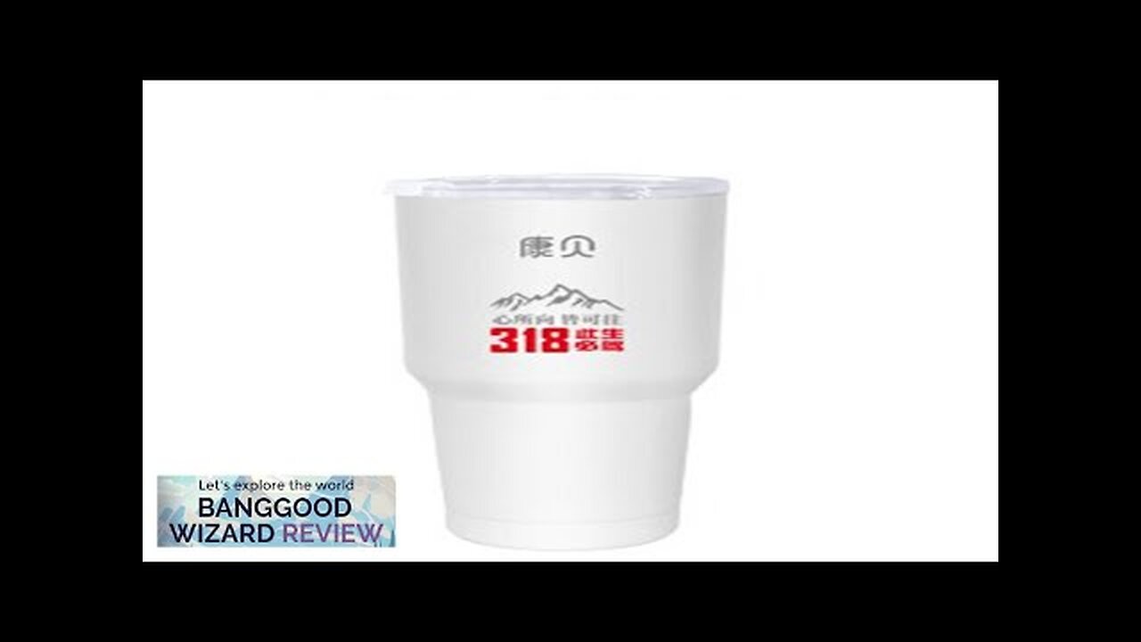 IPRee Camping Water Cup Cold Drink Cup Insulation Cup 304 Cup Car Review