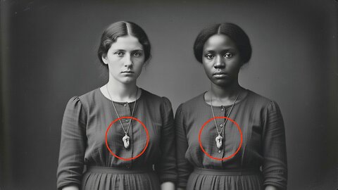 A Chilling Discovery Behind This Vintage Photo alves of a broken whole?