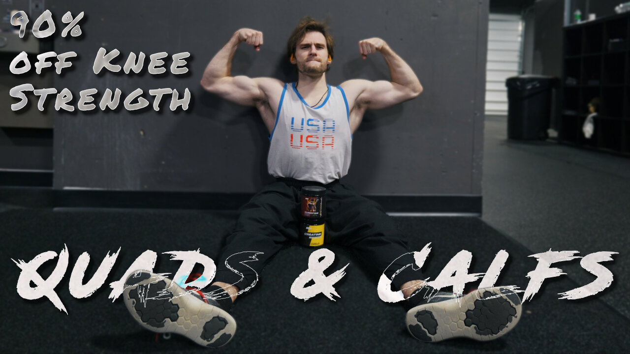 Black Friday: 90% off Knee Strength Workout | Winter Bulk Ep. 4