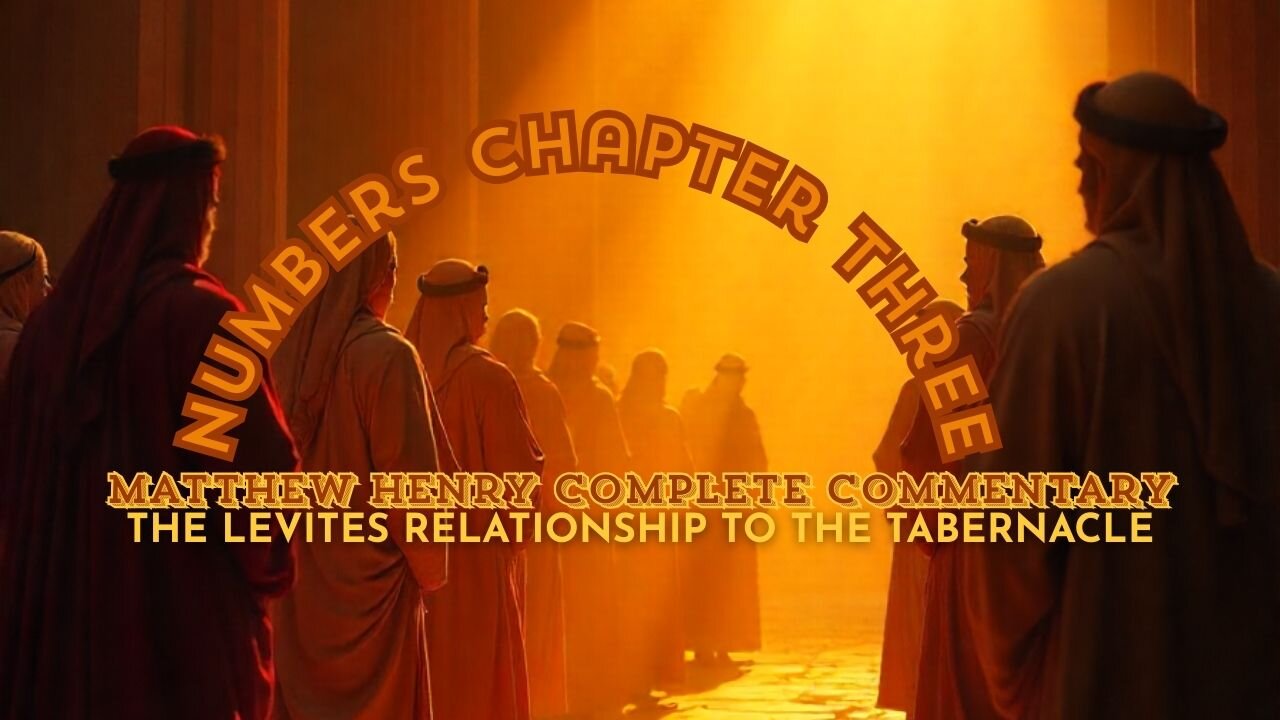 Numbers Chapter 3 Matthew Henry Complete Commentary