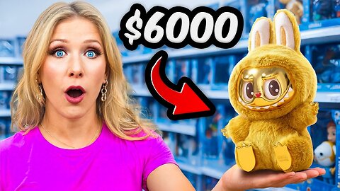 I Bought The World's Rarest Toys! 🧸💎 (Secret Labubu & 1/500 Squishmallow)