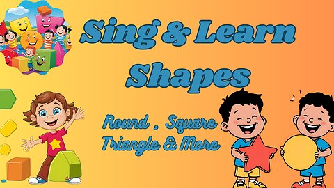 The BEST Shape Song for Playful Learning is Here | Sing & Learn Shapes