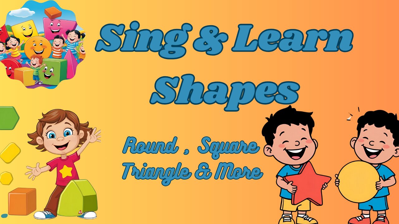 The BEST Shape Song for Playful Learning is Here | Sing & Learn Shapes