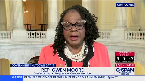 Democrat Rep. Gwen Moore: "I appreciate CNN, but I'll tell you, Republicans own most of the media...