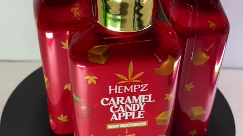 Mini-Vlog: Buy It Now: For Women: Lot of 4 HEMPZ Moisturizers Carmel Candy Apple