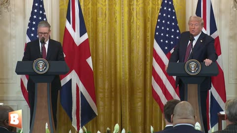 LIVE: President Trump Holds Joint Press Conference with British PM Keir Starmer...