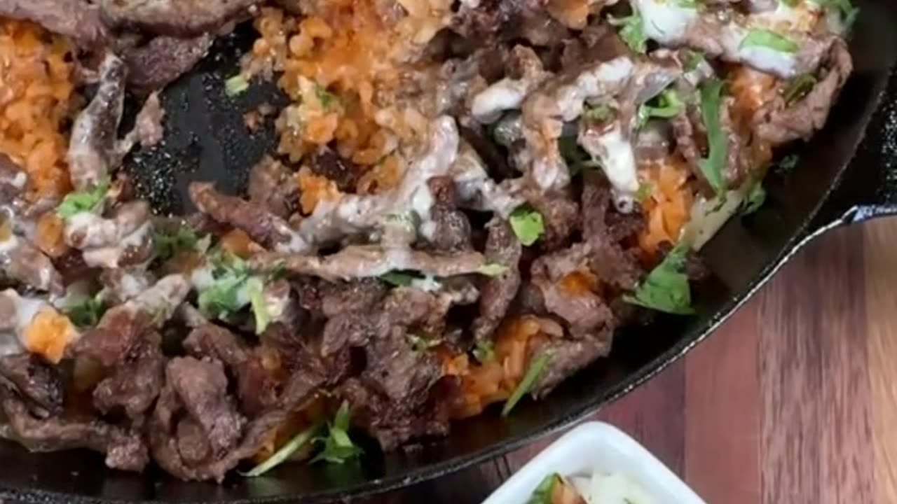 steak cheese and rice recipe