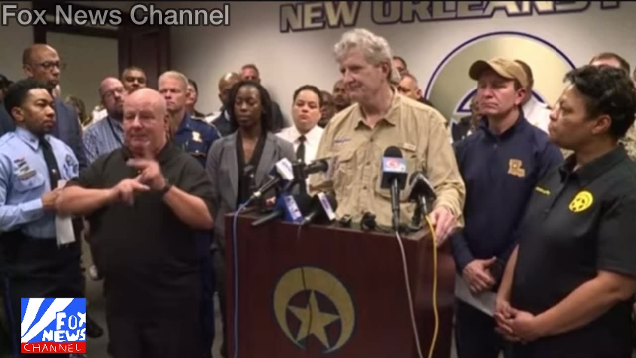 Officials hold Press Conference on New Orleans Terrorist Attack (January 1, 2025)