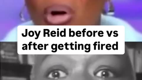 Joy Reid before VS. after getting fired