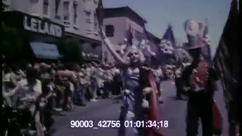 GALA Float Passes Through - 1976 San Francisco Gay and Lesbian Freedom Parade