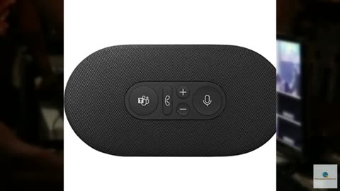 Microsoft Modern USB-C Speaker, Certified for Microsoft Teams, 2- Way Compact St