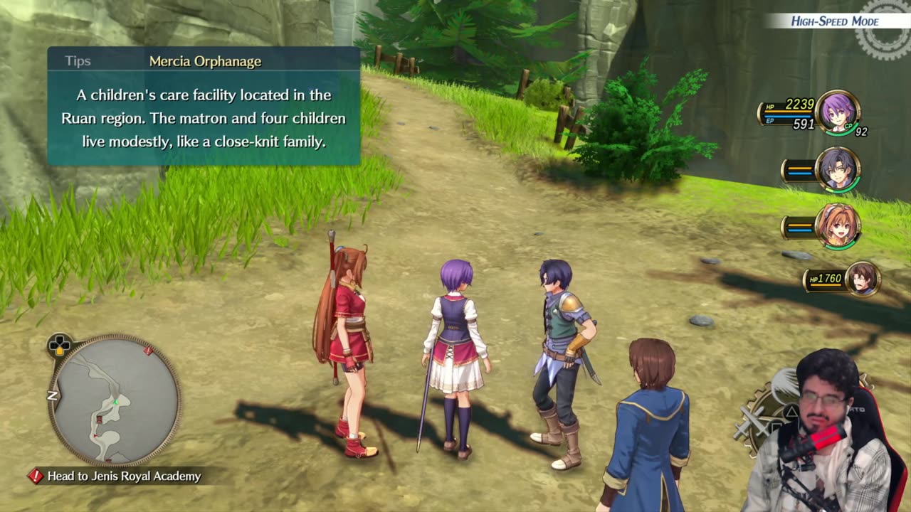 Trails in The Sky...First Time Playthrough!