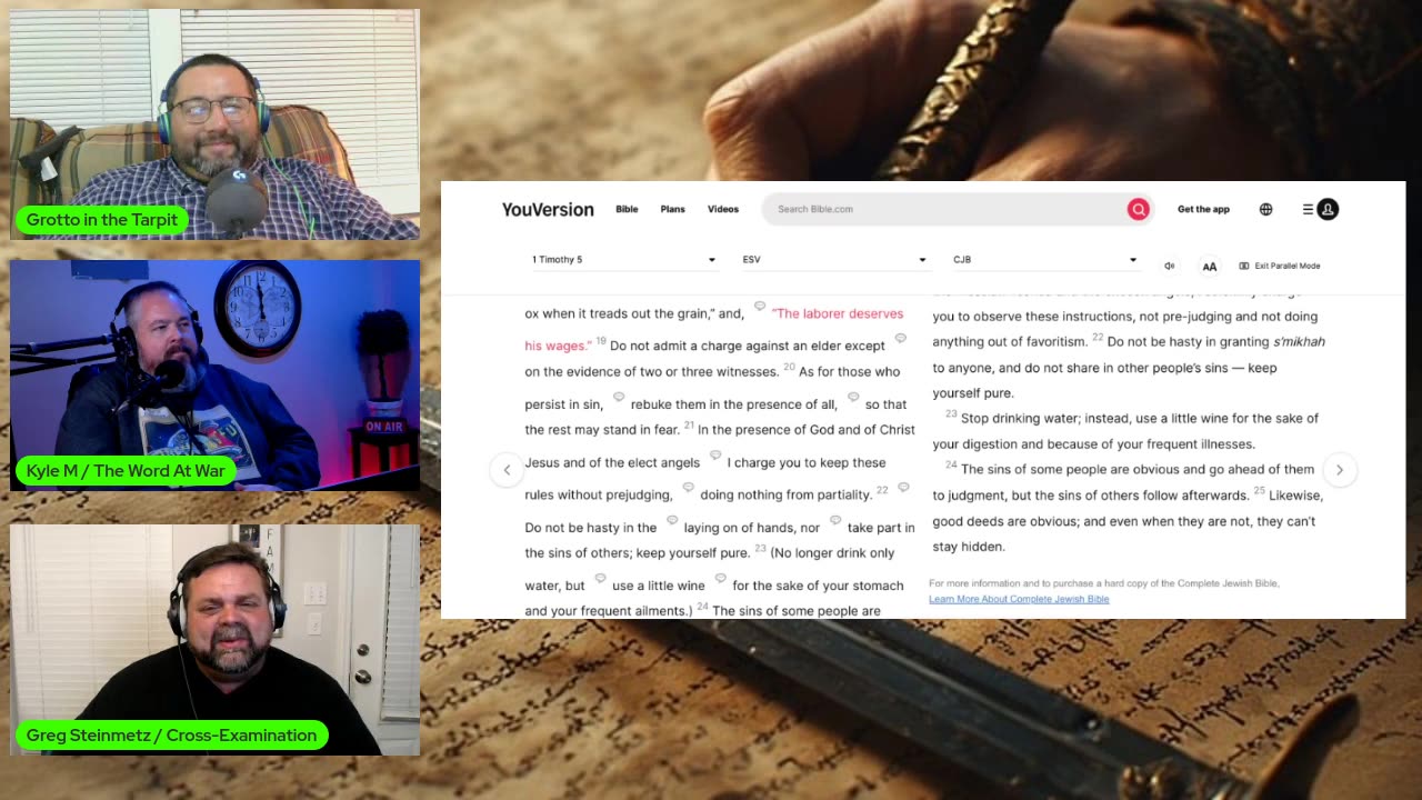 Rightly dividing the word of truth