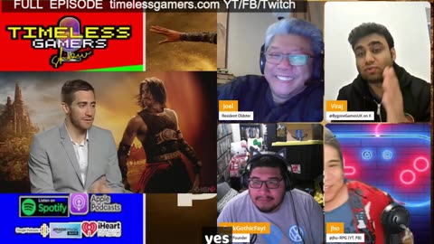 PRINCE OF PERSIA (2010) Movie Review - Timeless Gamers Show episode 154 | Highlights