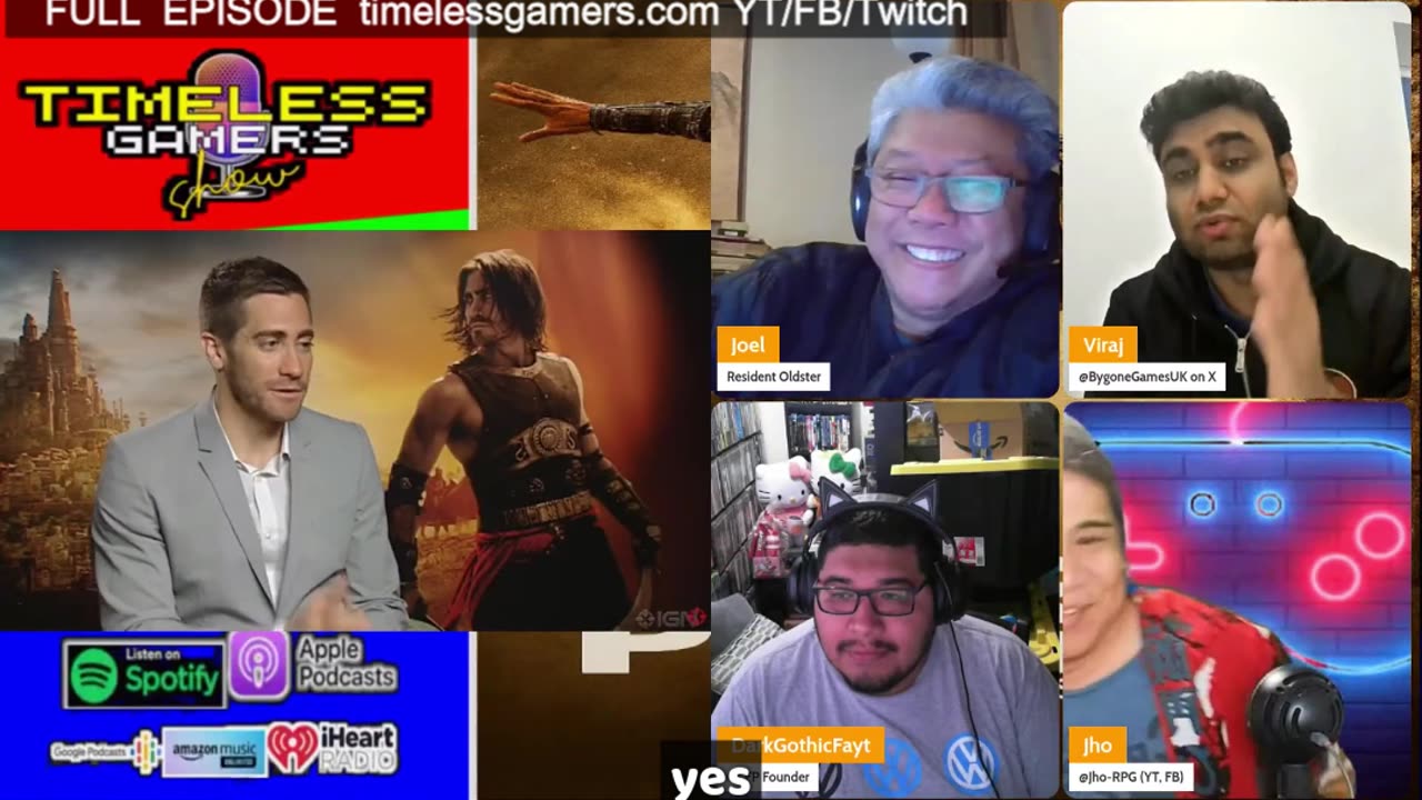 PRINCE OF PERSIA (2010) Movie Review - Timeless Gamers Show episode 154 | Highlights