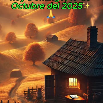 🙏✨Evangelio de hoy Domingo, 19 de Octubre del 2025✨🙏