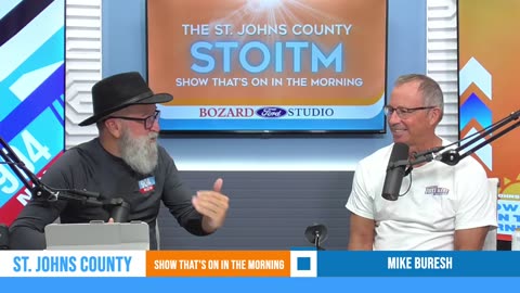 Chief Meteorologist of Action News JAX Mike Buresh joins us in studio!