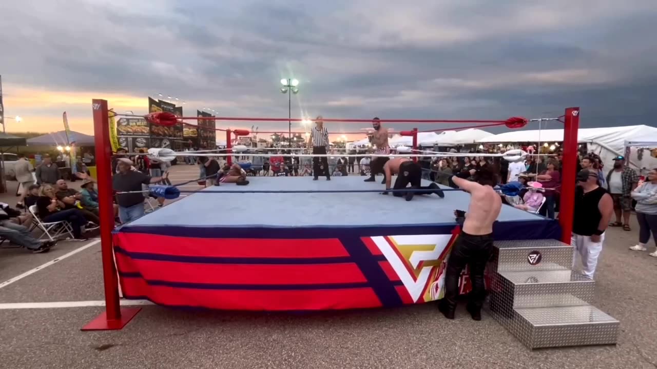 USWF Tag Team Title Match The Duke Boys vs The Forest Of The Lost