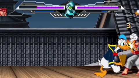 Ryu vs donald duck epic fight