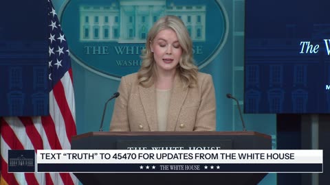 Press Secretary Karoline Leavitt Briefs Members of the Media, Dec. 1, 2025