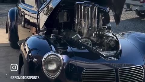 Willys in for winter maintenance #willy #willys #car #coupe #custom #v8 #street #gm #bigblock #gmc