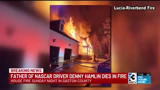 NASCAR driver Denny Hamlin’s father killed in house fire, mother left seriously injured