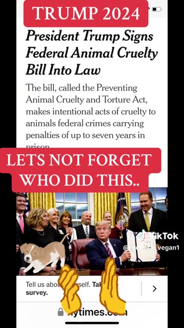 BREAKING 🚨 Animal Cruelty Is Now a Federal Crime in the United States With Up to 7 Years in Prison