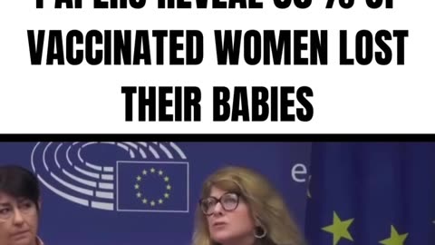 80% of VACCINATED women Lost Their Babies