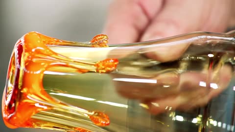 Glass Artist, Dan Friday Creates a Blown Glass Bear Totem Pole