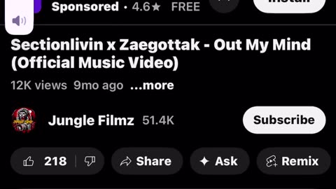 out my mind zae x section