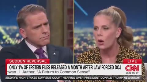 A concerned liberal woman starts scolds Scott Jennings on CNN ...