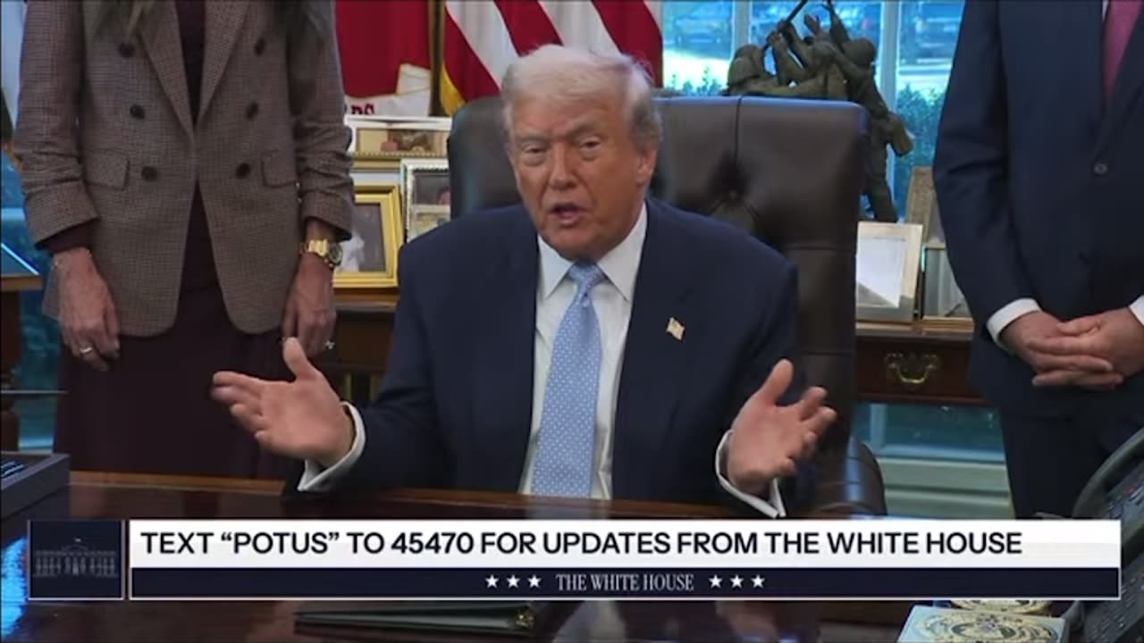 Trump Says He's "All For" House and Senate Voting to Release Epstein Files