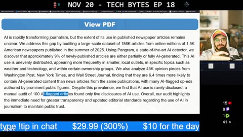 Tech Bytes EP 18 - Call ins & news & nerd stuff
