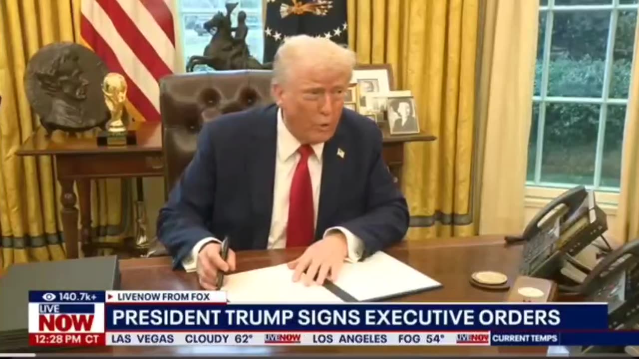 President Trump Almost Slips On Newscum's Name