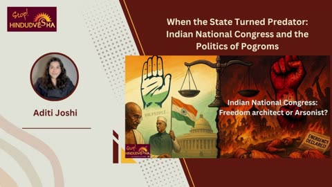 When the State Turned Predator: Indian National Congress and the Politics of Pogroms