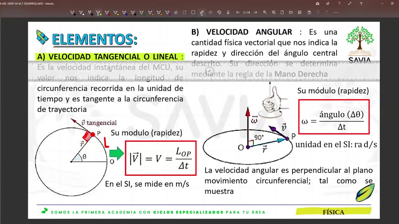 SAVIA REGULAR 2025 | Semana 05 | Física S1