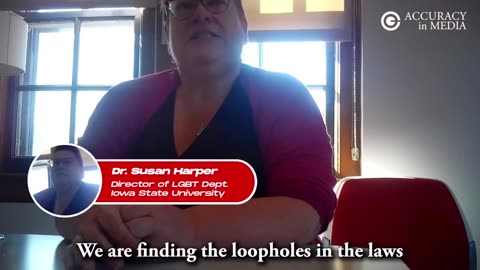 Undercover investigation, Dr. Susan Harper, Director of the LGBT Department