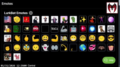 Updated Live Stream Custom Emotes | January 31, 2026