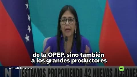 Delcy Rodríguez: "Rusia siempre podrá contar con Venezuela"