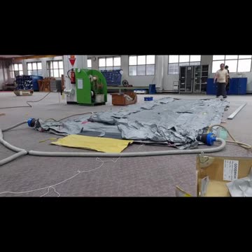 Watch Funny How Escape Slide Folding #Aviation #Flying #AeroArduino